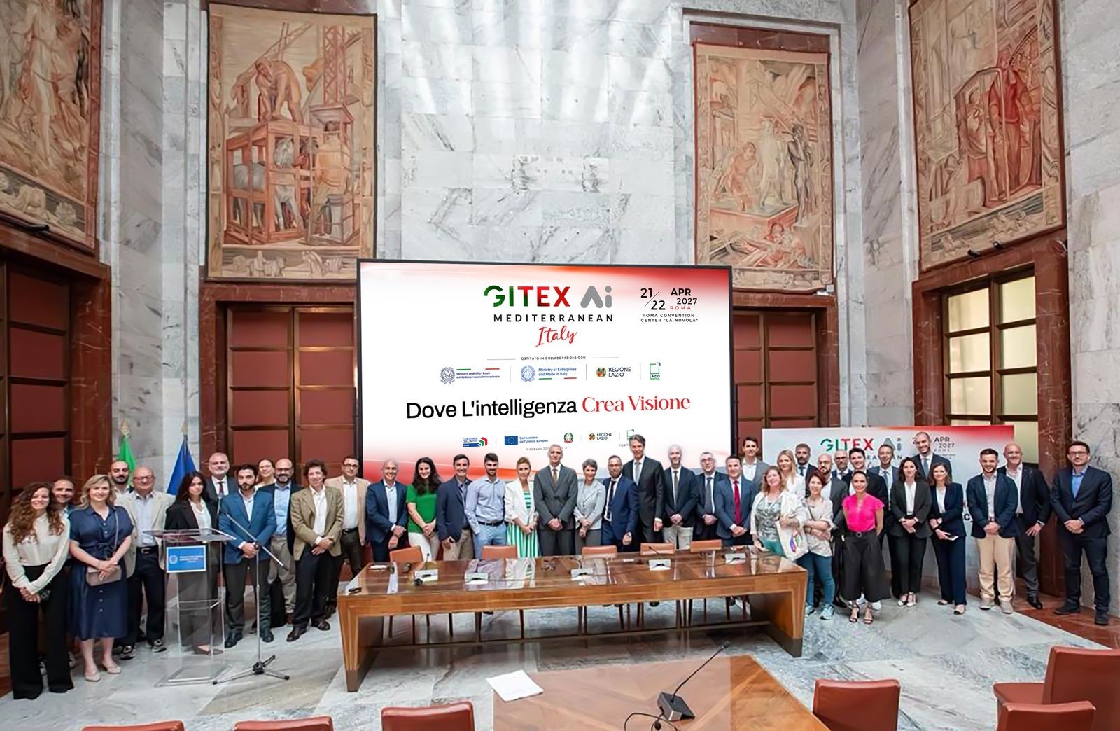 L’intelligenza artificiale accelera nel Mediterraneo con il debutto di GITEX nel mercato digitale italiano da 92 miliardi di dollari