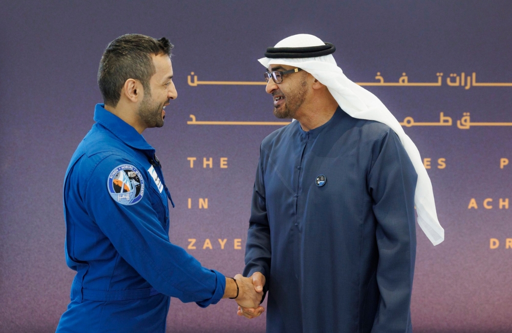 UAE Celebrates Sultan AlNeyadis Successful ISS Space Mission